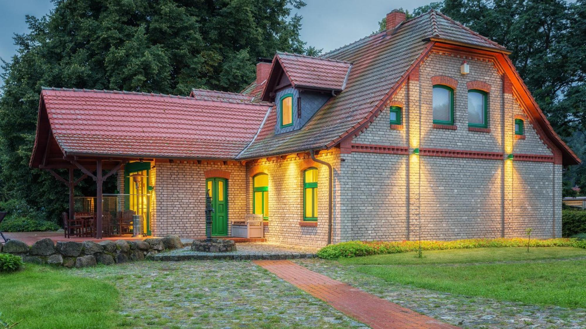 J1 Idyllisches Ferienhaus Mit Seeblick Julchendorf Ngoại thất bức ảnh