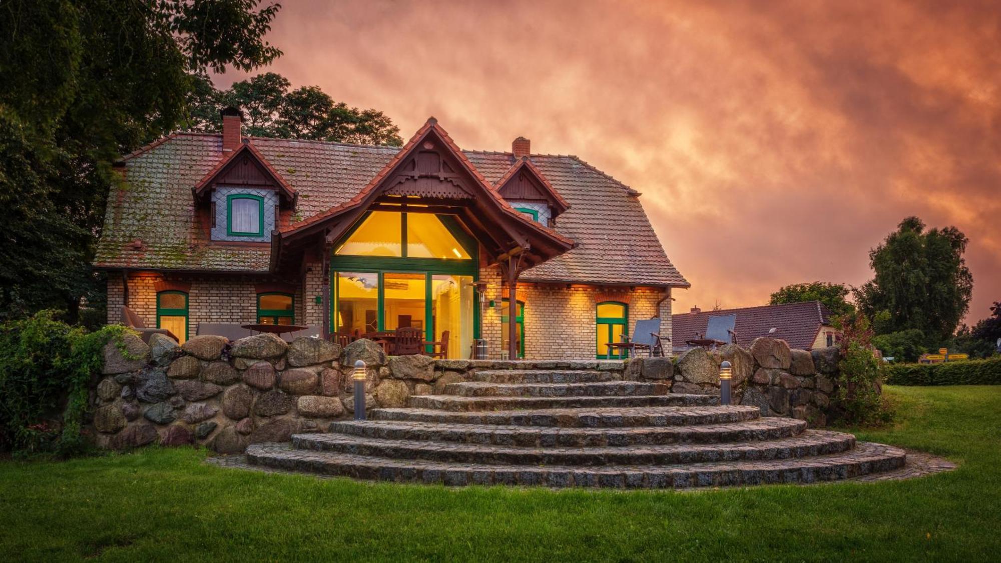 J1 Idyllisches Ferienhaus Mit Seeblick Julchendorf Ngoại thất bức ảnh