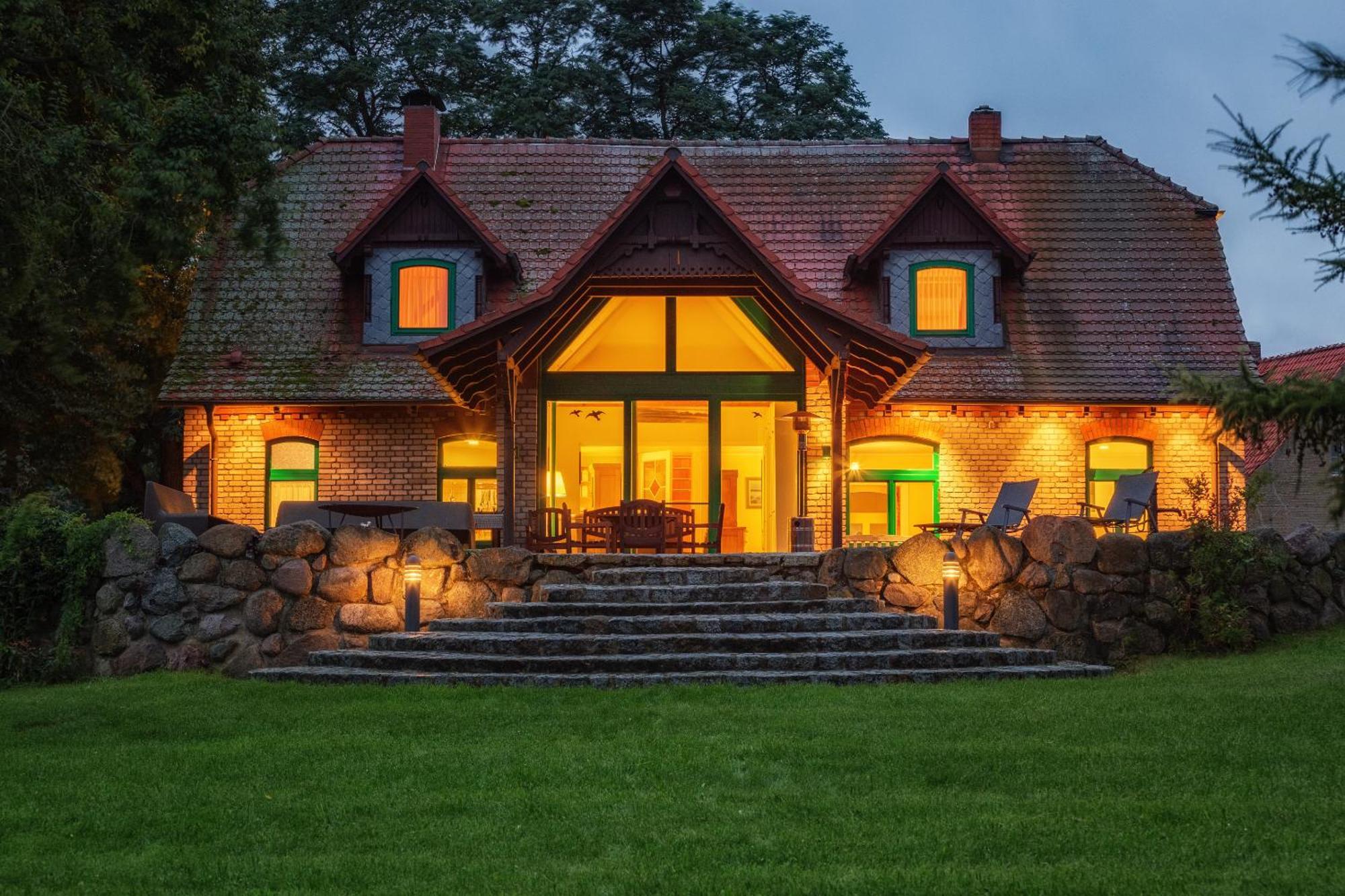 J1 Idyllisches Ferienhaus Mit Seeblick Julchendorf Ngoại thất bức ảnh